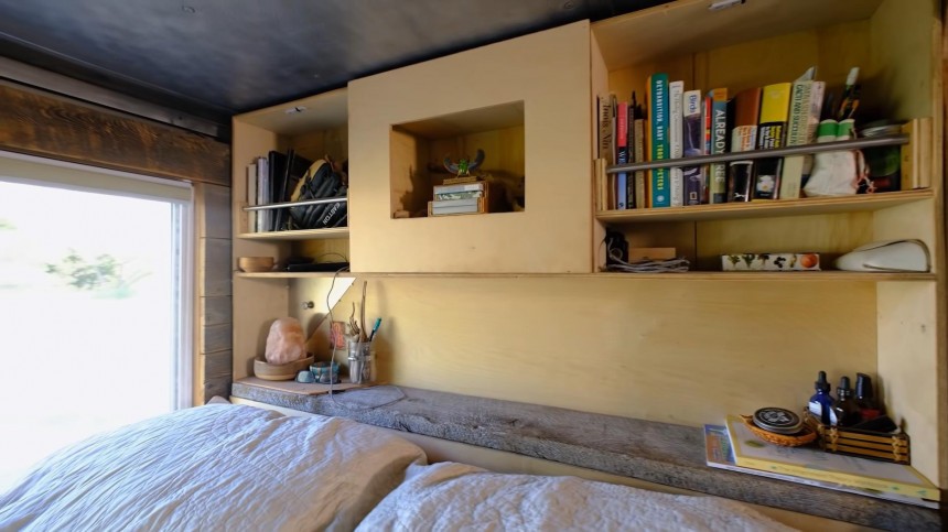 This Couple Converted a Bread Truck Into a Stealthy, Budget\-Friendly Tiny Home on Wheels