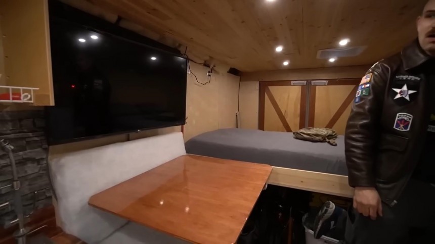 This DIY Camper Is an Old FedEx Truck on the Outside and a Cozy Tiny Home on the Inside