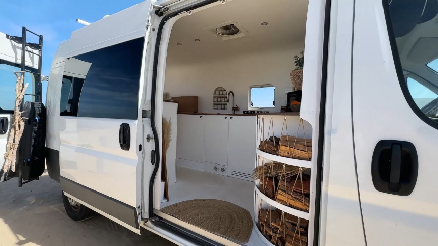 This Deluxe Camper Van Will Stun You With Its Minimalistic Yet Ultra\-Functional Design