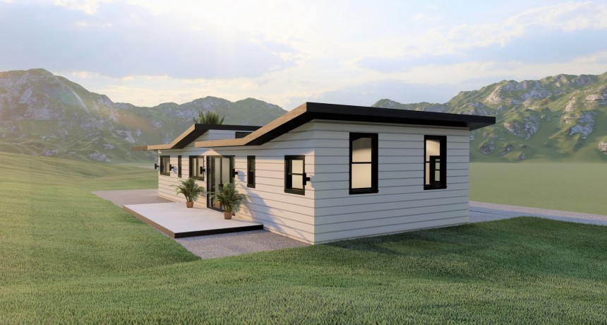 The Lotus prefab foldable home is also modular, sustainable, and durable