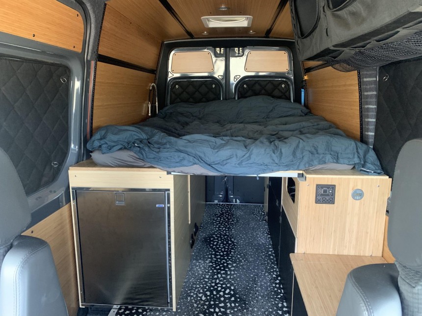 This go\-anywhere Mercedes\-Benz Sprinter camper van is as capable as a Wrangler