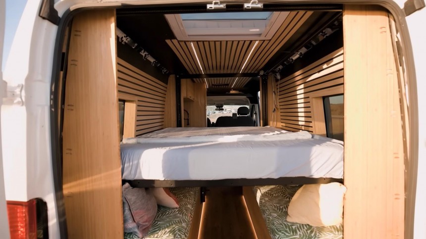 This Guy Built a Stunning, Bamboo\-Filled Camper Van Without Any Prior Experience