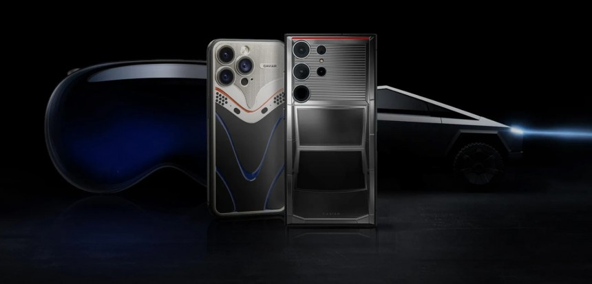 Caviar introduces Cyber, the Cybertruck\-inspired Samsung Galaxy S24/S23 Ultra
