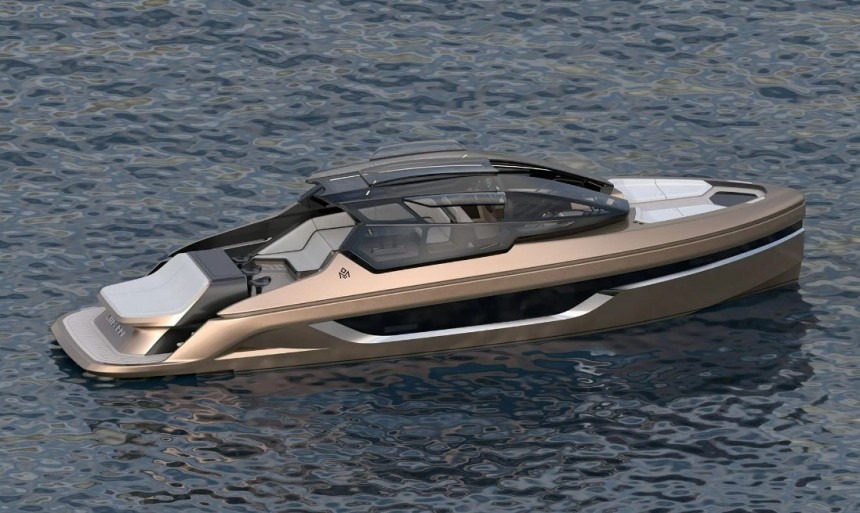 Enata Mirarri is a 55\-foot \(16\.7\-meter\) yacht built with carbon fiber and titanium, here to redefine luxury yachting