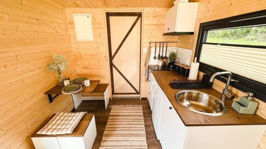 The Forest tiny house puts the focus back on sustainability, within the most compact footprint