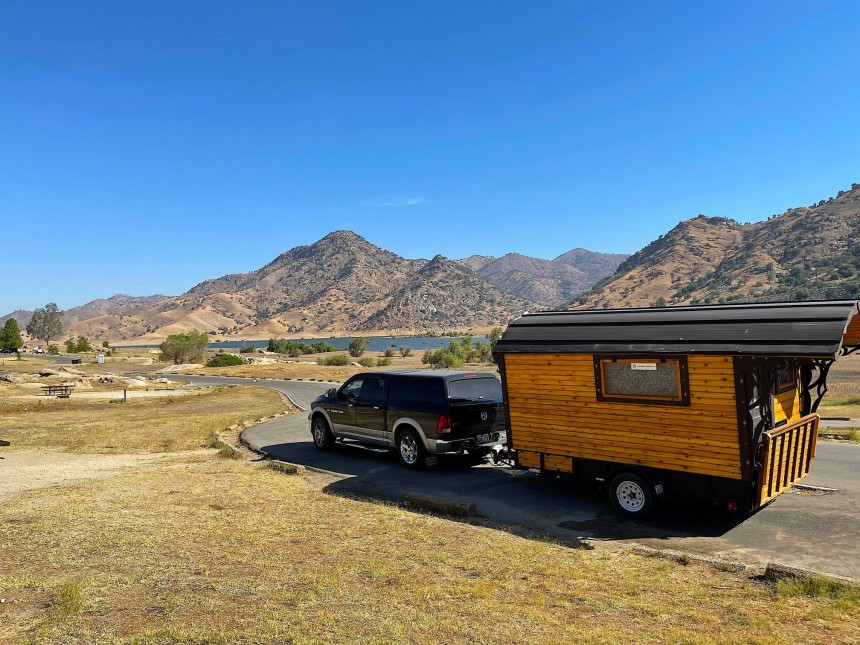 Misty is a gorgeous, off\-grid\-capable tiny home with clear Vardo inspiration
