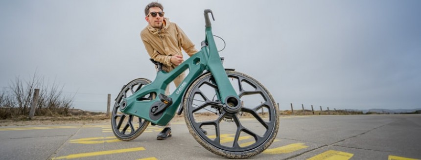 RCYL \(ex igus\:bike\) is 92% plastic, fully recyclable itself