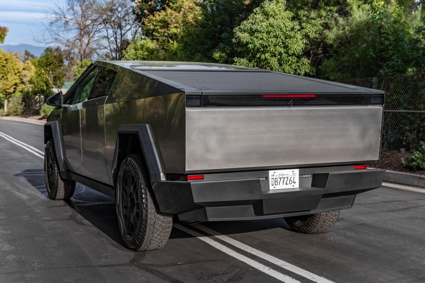 The first Cybertruck reportedly cleared for sale by Tesla