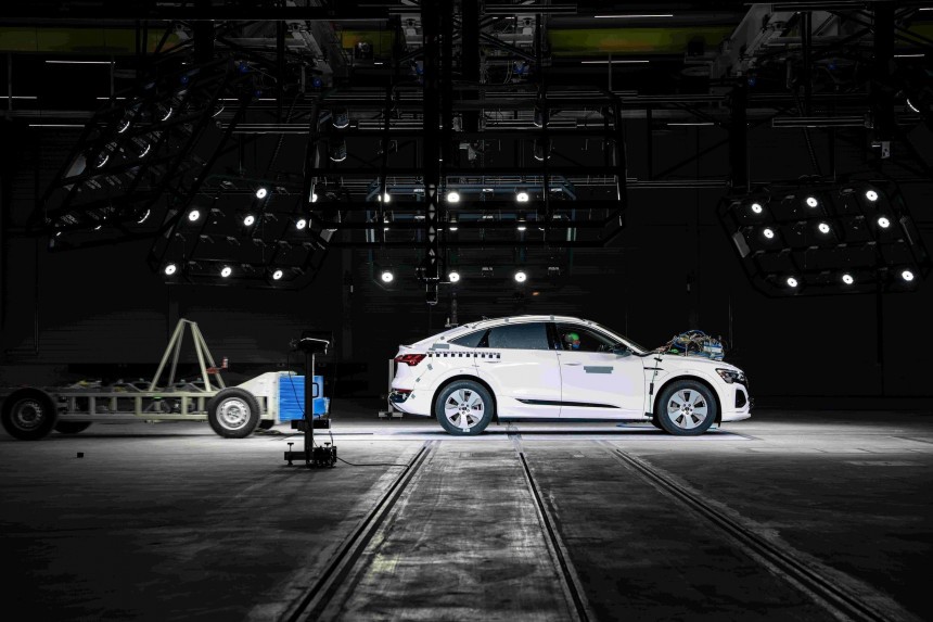 Audi opens new crash test center in Ingolstadt, Germany