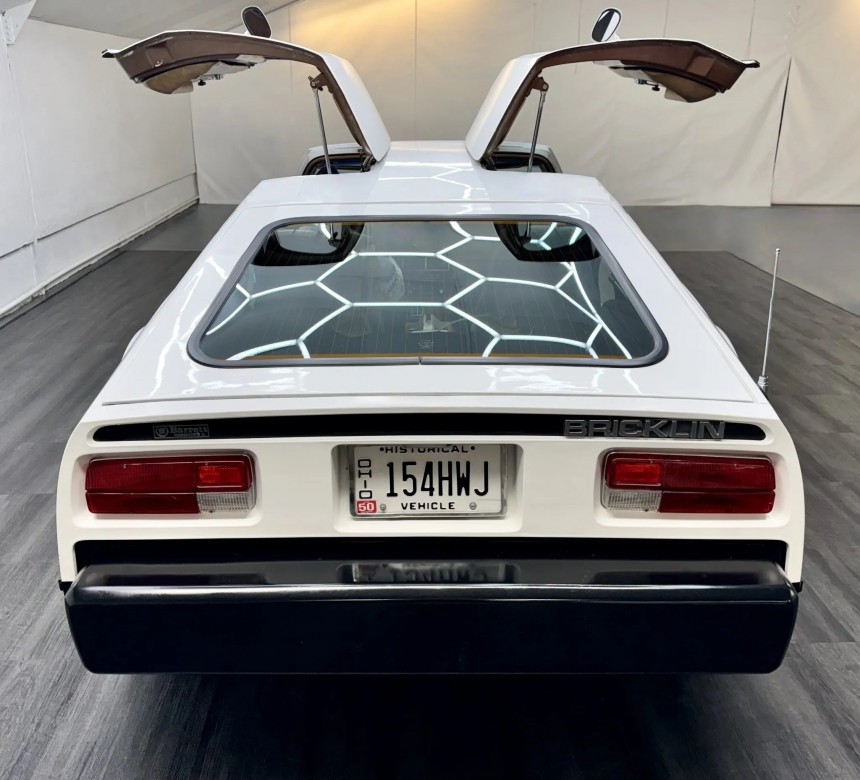 1975 Bricklin SV\-1 with 8,000 miles on the odomoter