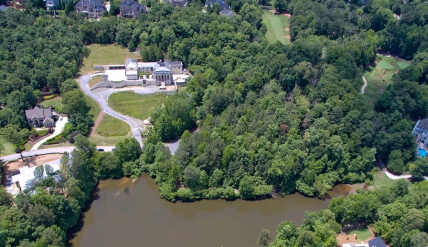 Rice House is an Atlanta mega\-mansion with its own bunker and car vault