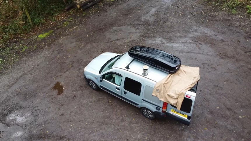 This No\-Frills Micro Camper Van Is the Cheapest Tiny Home on Wheels You'll Ever See