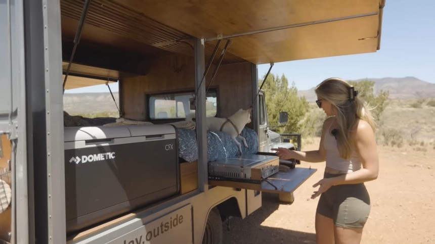 This Old\-School Toyota Land Cruiser Camper Brings the Outside In, Boasts a Unique Design