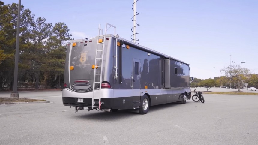 This Police Command Vehicle Was Turned Into a Unique, Feature\-Packed Tiny Home on Wheels