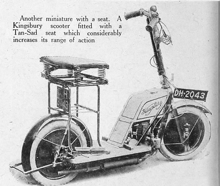 Kingsbury motor scooter
