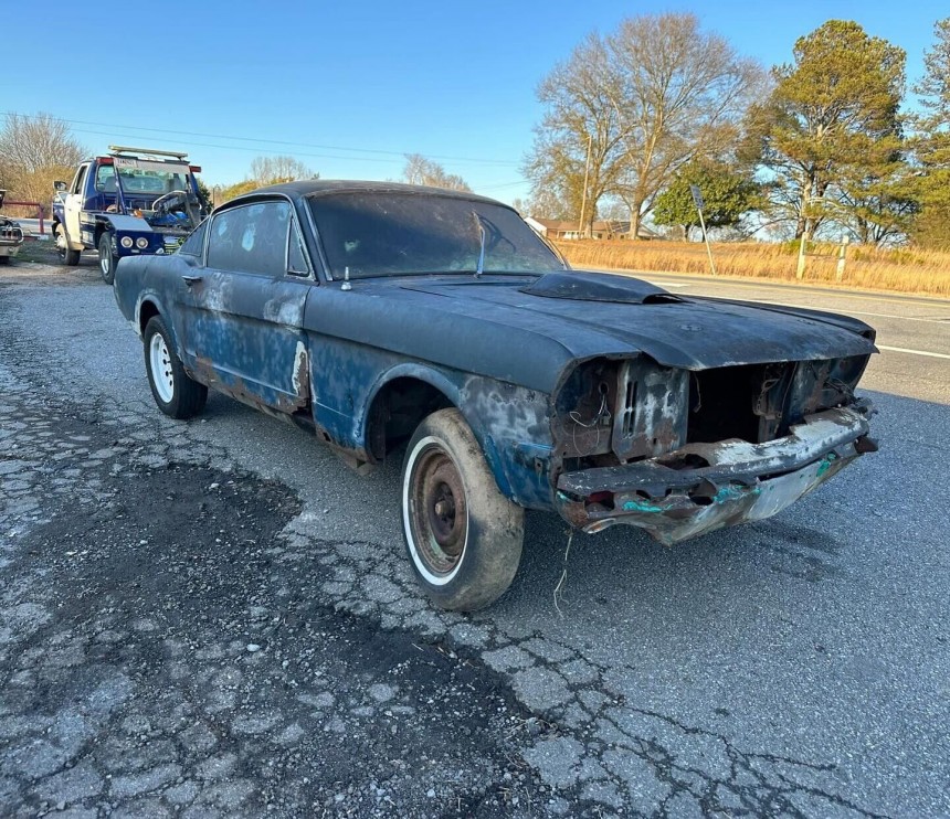 This Raven Black 1965 Ford Mustang Fastback Should Sell With a Free ...