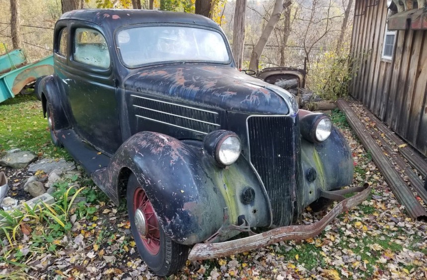 The 1936 Ford Before its Transformation