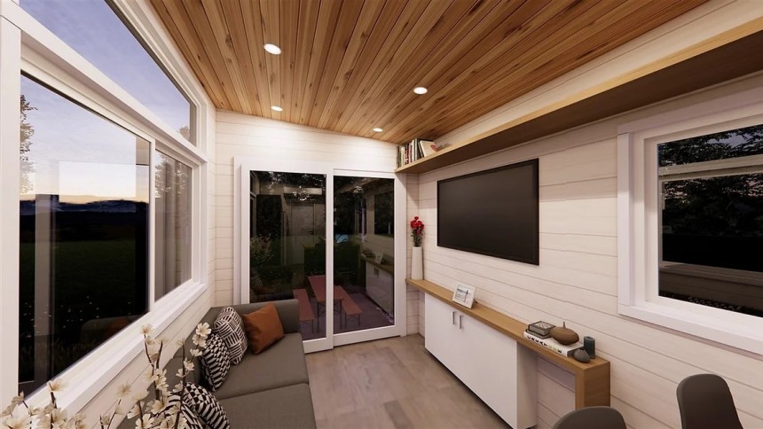 The Sojourn single\-level tiny home