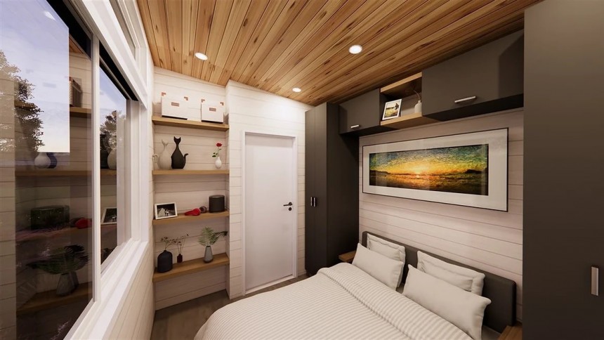 The Sojourn single\-level tiny home