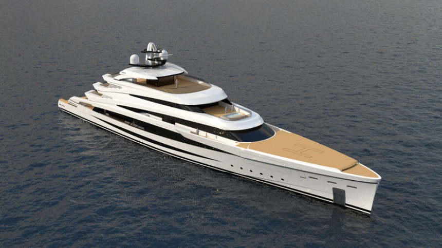 Tommaso Spadolini's latest superyacht concept