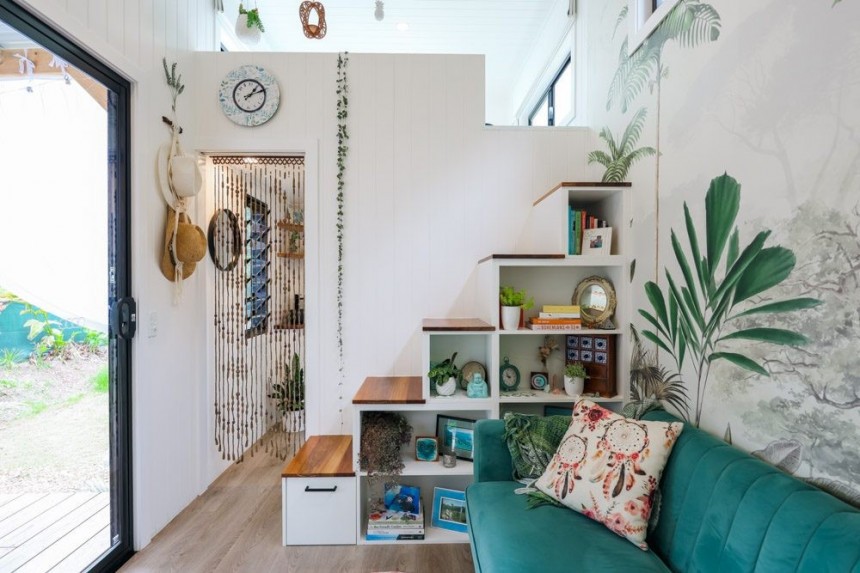 Gorgeous tiny home in Australian tiny house community was custom\-built as a stress\-free retreat