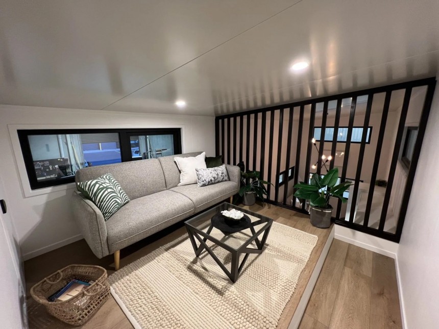 This Three-Bedroom Tiny Home With a Modern Layout Is Simply Fabulous
