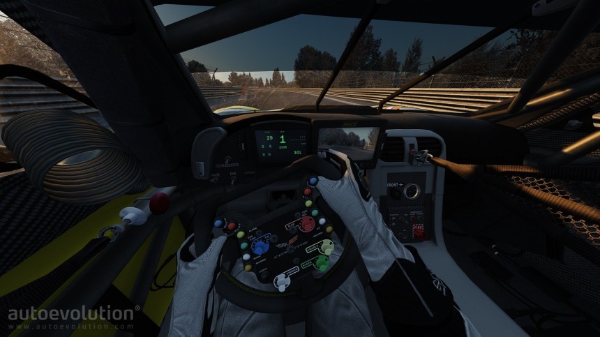 Nurburgring Sim Racing Shows How Fast the Corvette C6\.R Is