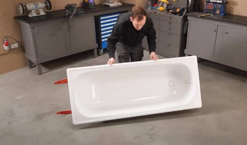 Bath Tub Cart Conversion \(Process\)