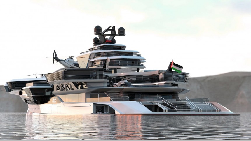 UAE One megayacht concept