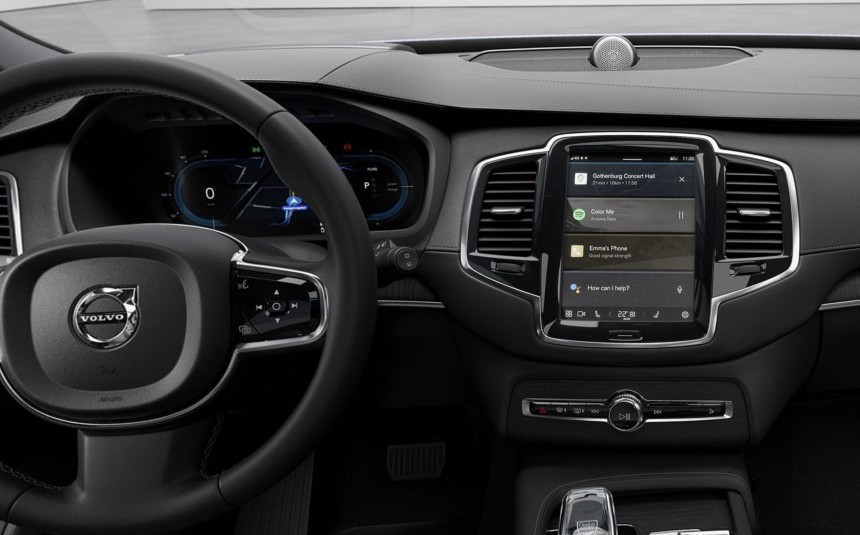 Android Automotive en el Volvo XC90 2024