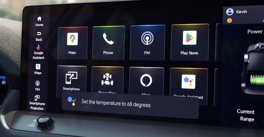 Android Automotive in the 2024 Accord