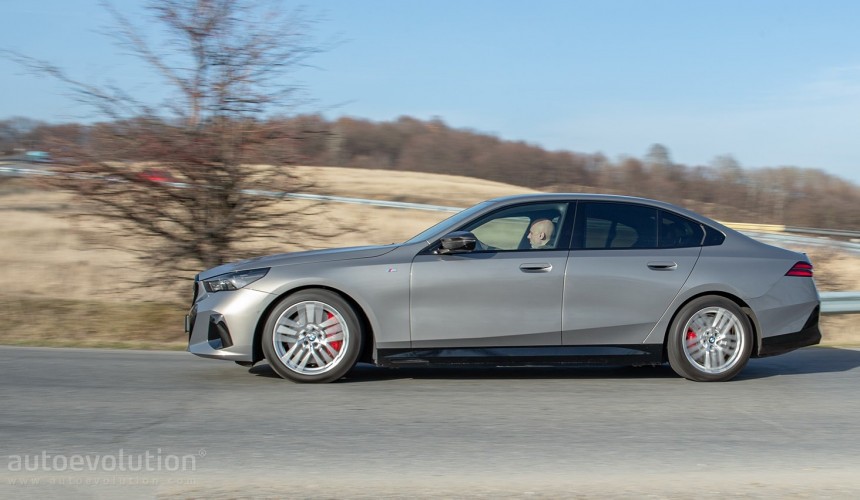 Driving the 2024 BMW i5 M60