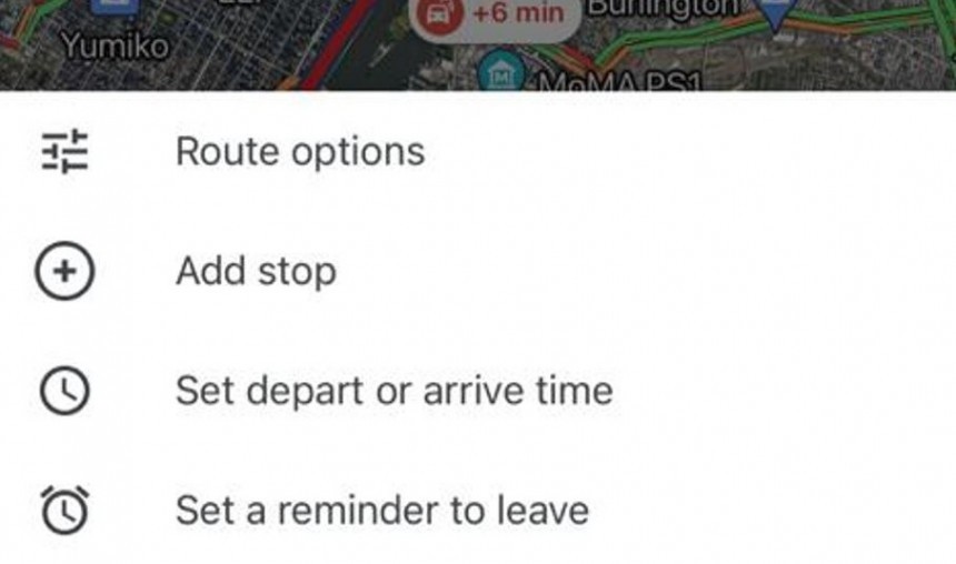 Google Maps reminders