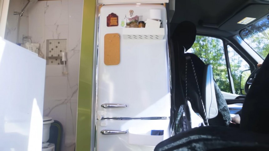 "Vanastasia" Is a Sleek, Custom Camper Van Packing a Dishwasher and Other Premium Features