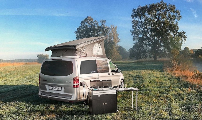 The 2020 VanTourer Urban is a compact, nearly complete solution for van\-life