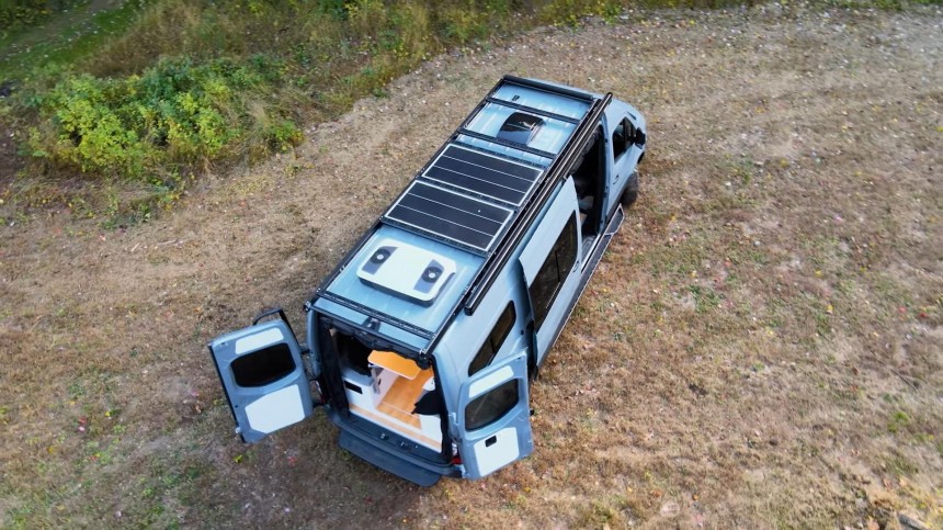 Vanture Customs' "Summit" Sprinter Camper Makes Van Life Stylish and Ultra\-Functional