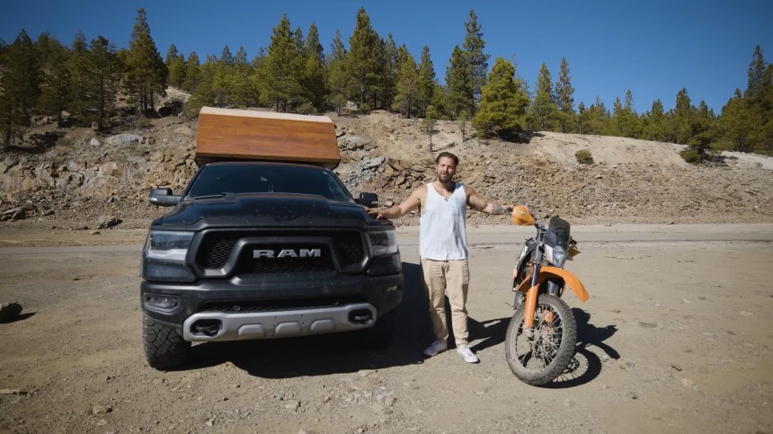 Veteran Is Living His Nomadic Dream in a Simple yet Cozy \$15K Truck Camper