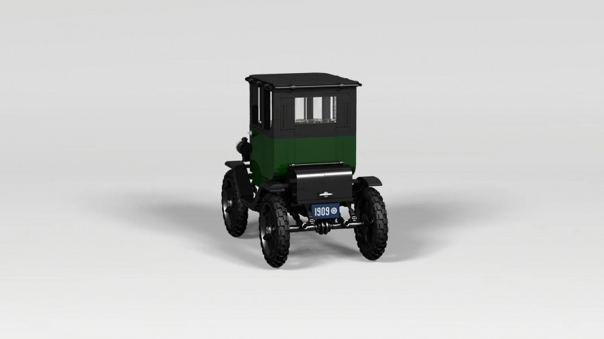 1909 Baker Electric Car