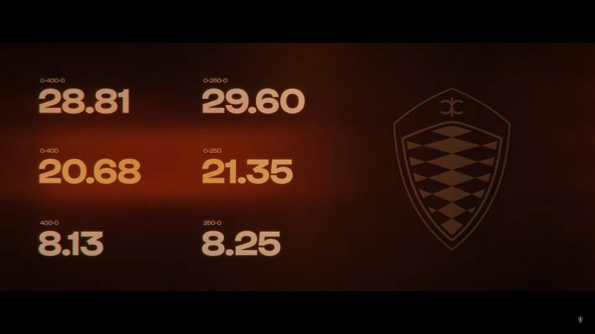 Koenigsegg Regera is the fastest 0\-250\-0 mph car again