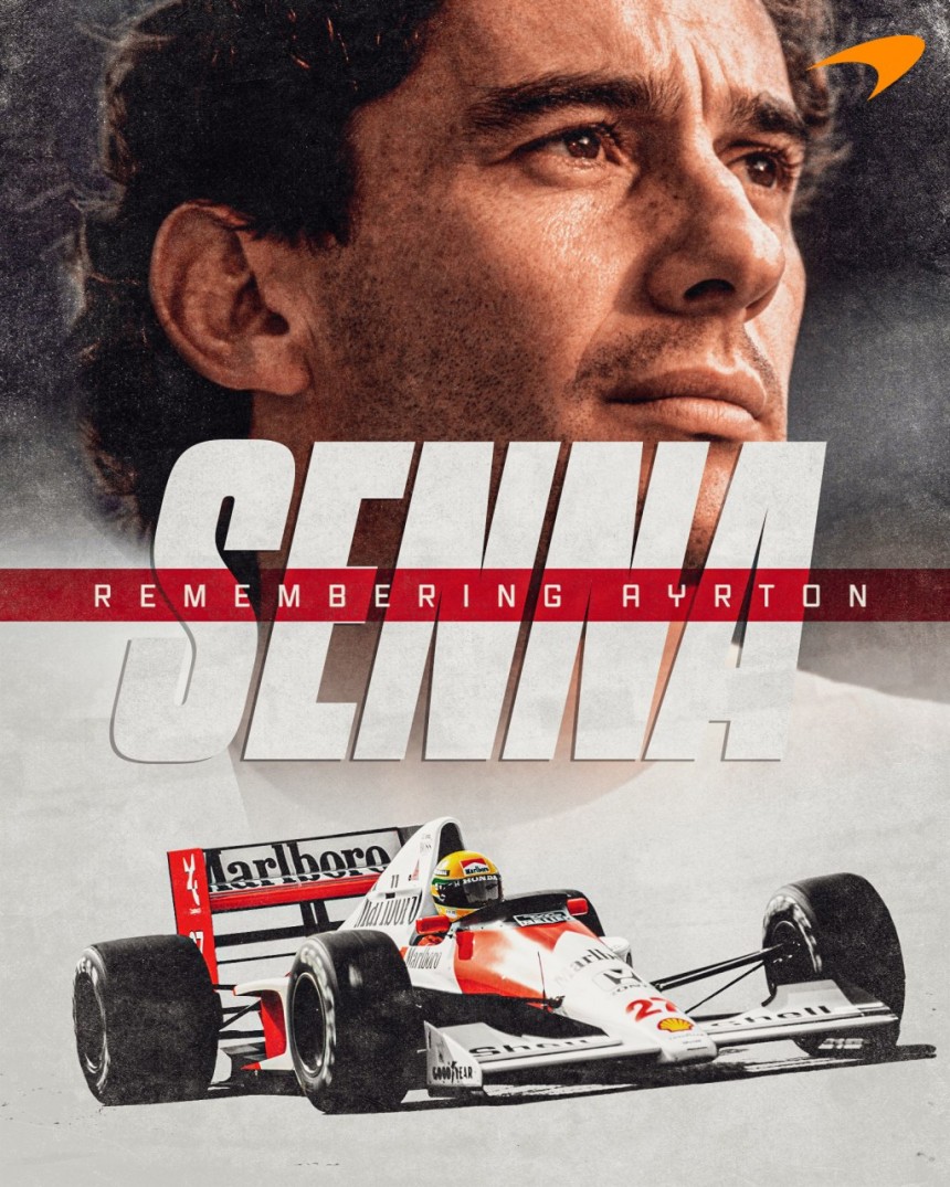 Remembering Ayrton Senna collage