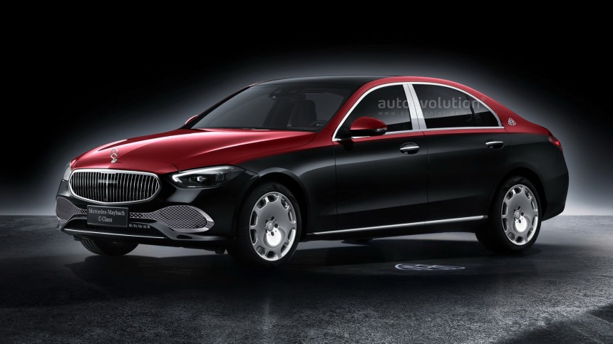 Mercedes\-Maybach C\-Class rendering