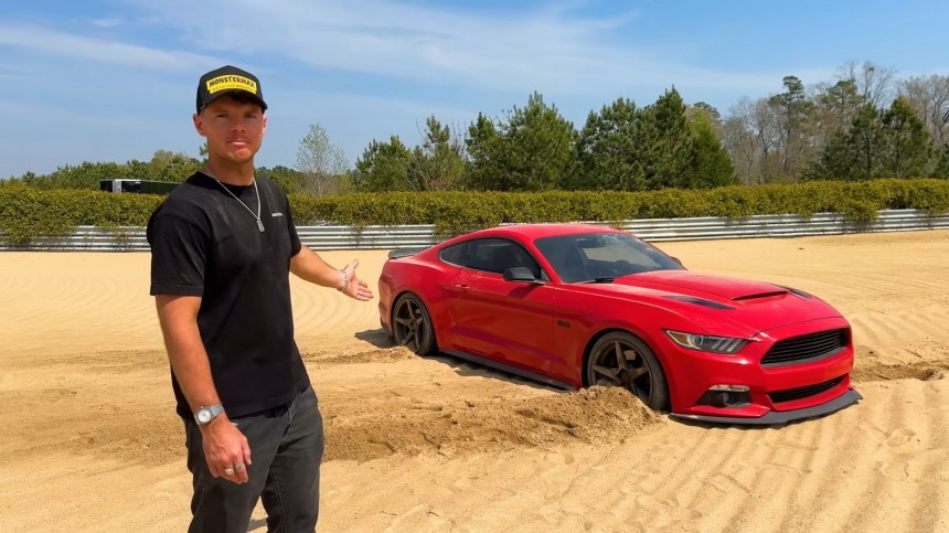 WhistlinDiesel test drive with the Ford Mustang GT