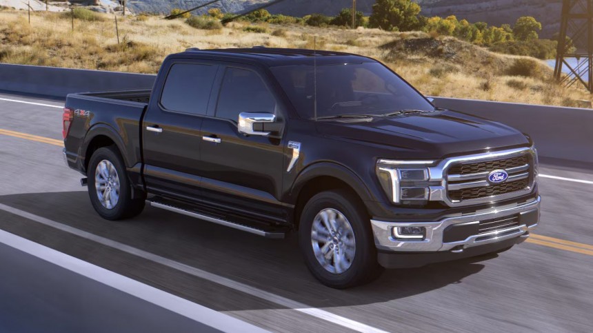 The Ford F\-150 Series, the Chevrolet Silverado, and the Ram Pickup gathered more than 1\.7 million orders in 2023 \(11% of the total number of passenger trucks, SUVs, and cars sold last year\)