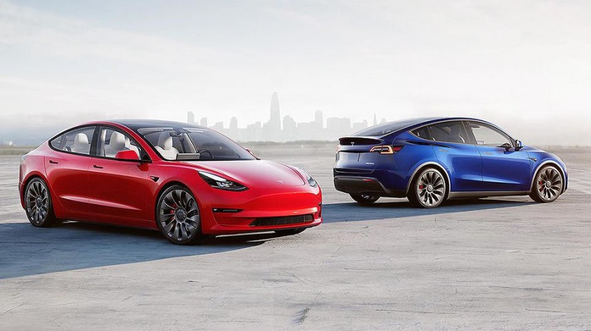 The first two spots of 2023 TOP 10 EV sales rank are a Tesla affair\: Model Y \(around 386,000 units\) and Model 3 \(some 232,000 units\)