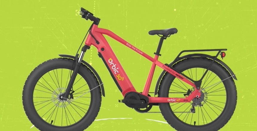 The Orbic 5G e\-Bike made its debut at MCW 2024 in Barcelona, should ship later this year