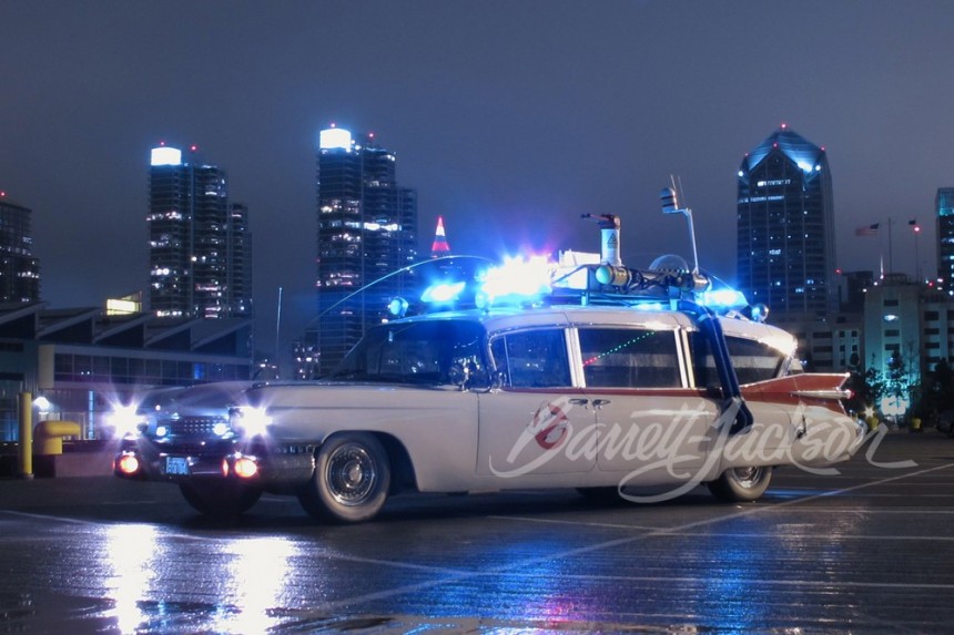 World's Most Famous Hearse, the Ghostbusters Ecto\-1, Gets 2\-Minutes Record Bid