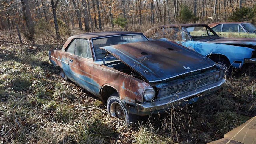 1970 Dodge Dart SSA junkyard find