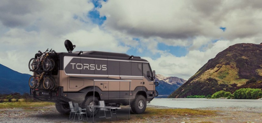 The Torsus Praetorian is a highly versatile 4x4 off\-road bus