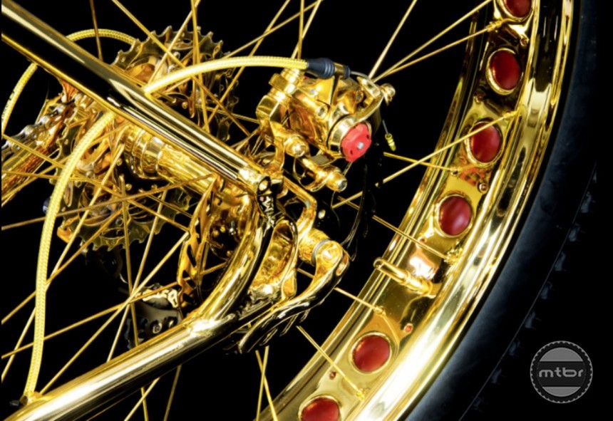 The Beverly Hills Edition 24K Gold Extreme Mountain Bike, introduced in 2013, is still world's most expensive at \$1 million