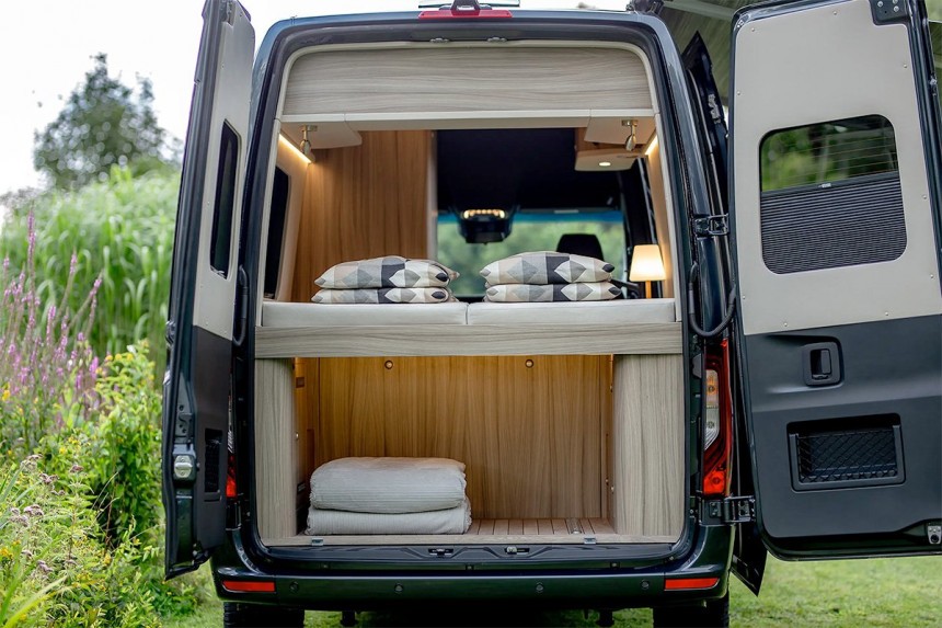 Innova Roadtrip 595L camper van with yacht\-inspired interior